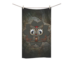 Funny steampunk owl Custom Towel 16"x28"