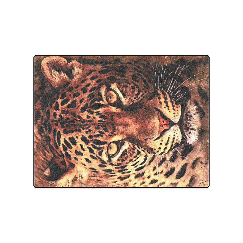 gepard leopard #gepard #leopard #cat Blanket 50"x60"