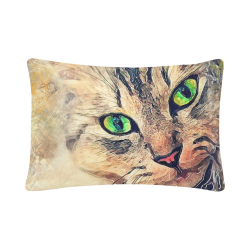 cat Pixie #cat #cats #kitty Custom Pillow Case 20"x 30" (One Side) (Set of 2)