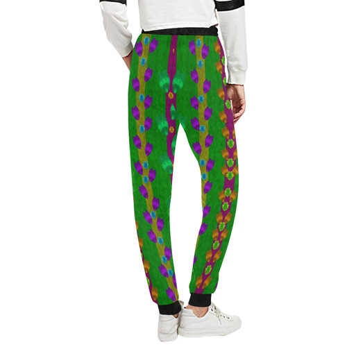 roses climbing to the sun with grace and honor Unisex All Over Print Sweatpants (Model L11)