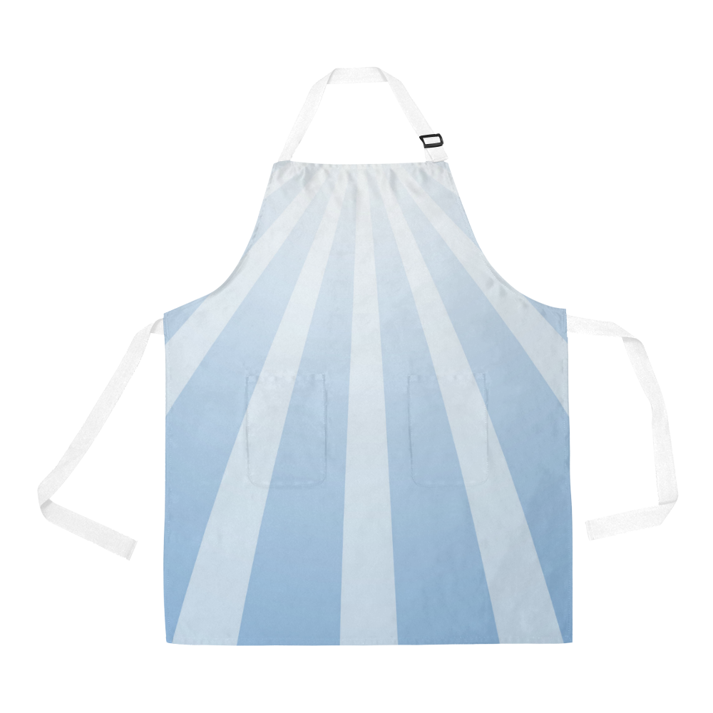 Sun Rayes blue All Over Print Apron