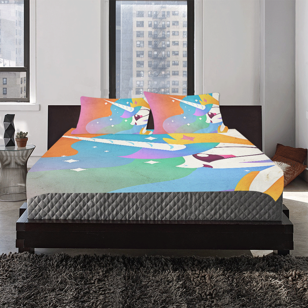 princess celestia 3-Piece Bedding Set