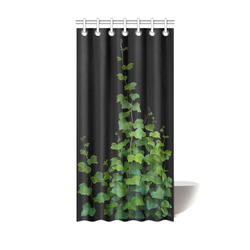Vines, climbing plant watercolor Shower Curtain 36"x72"