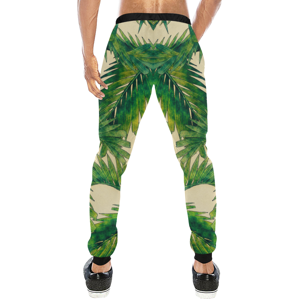 palms Men's All Over Print Sweatpants (Model L11)