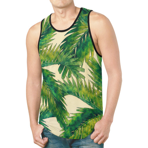 palms New All Over Print Tank Top for Men (Model T46)