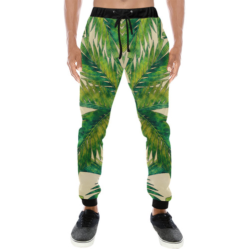 palms Men's All Over Print Sweatpants (Model L11)