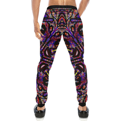 Thleudron Drum Men's All Over Print Sweatpants (Model L11)