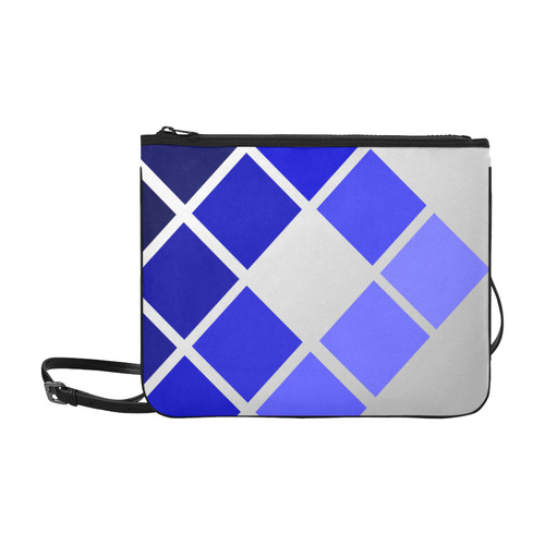 blue 2 Slim Clutch Bag (Model 1668)