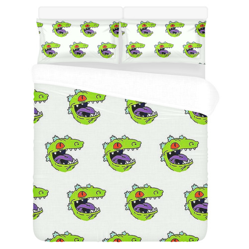 Reptar 3-Piece Bedding Set