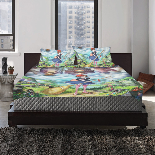 Kiki's Delivery Service 3-Piece Bedding Set