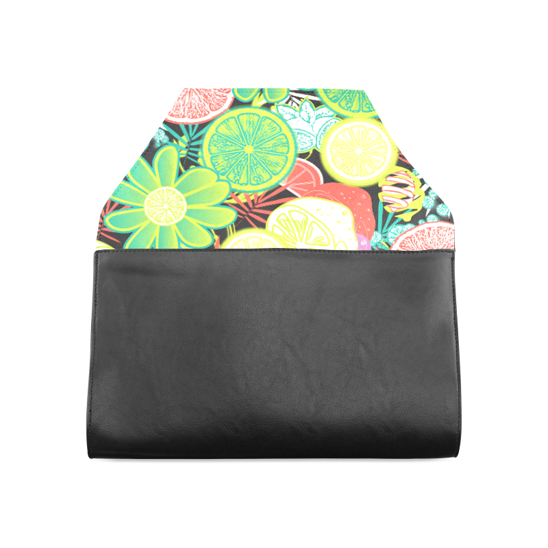 Loudly Lime Clutch Bag (Model 1630)