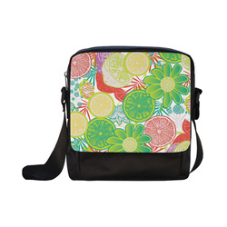 Loudly Lime Crossbody Nylon Bags (Model 1633)