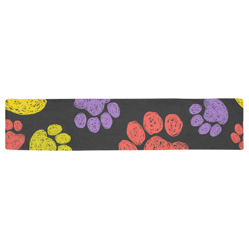 Colorfull Paws Table Runner 16x72 inch