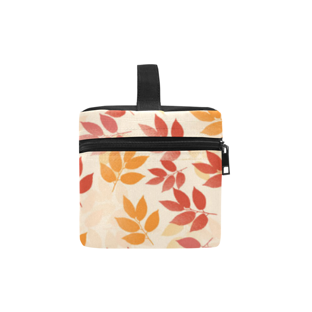 autumn leaves pattern Cosmetic Bag/Large (Model 1658)