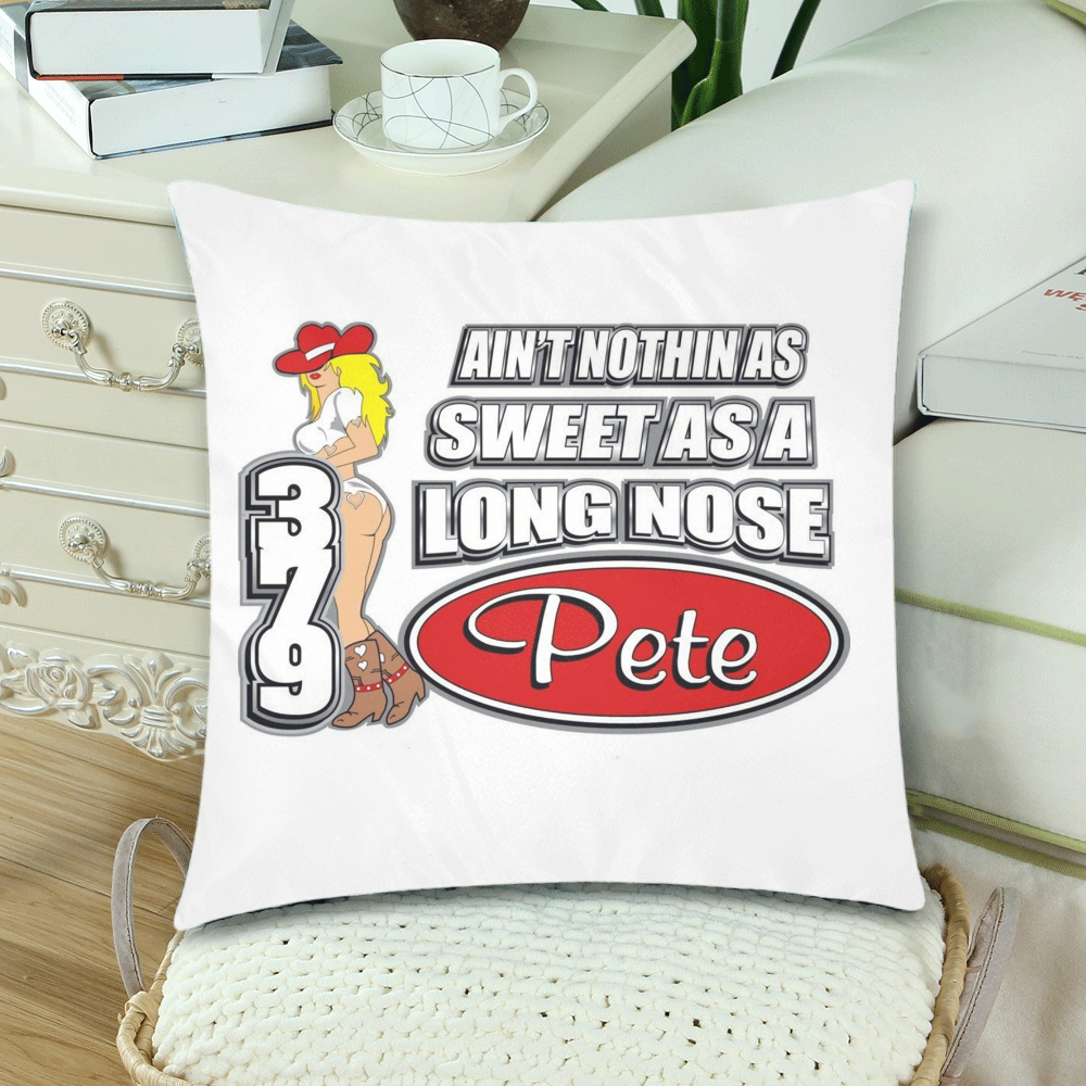 Long Nose Pete 379 Custom Zippered Pillow Cases 18"x 18" (Twin Sides) (Set of 2)