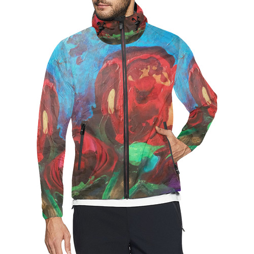 The Tulips Came Early Unisex All Over Print Windbreaker (Model H23)