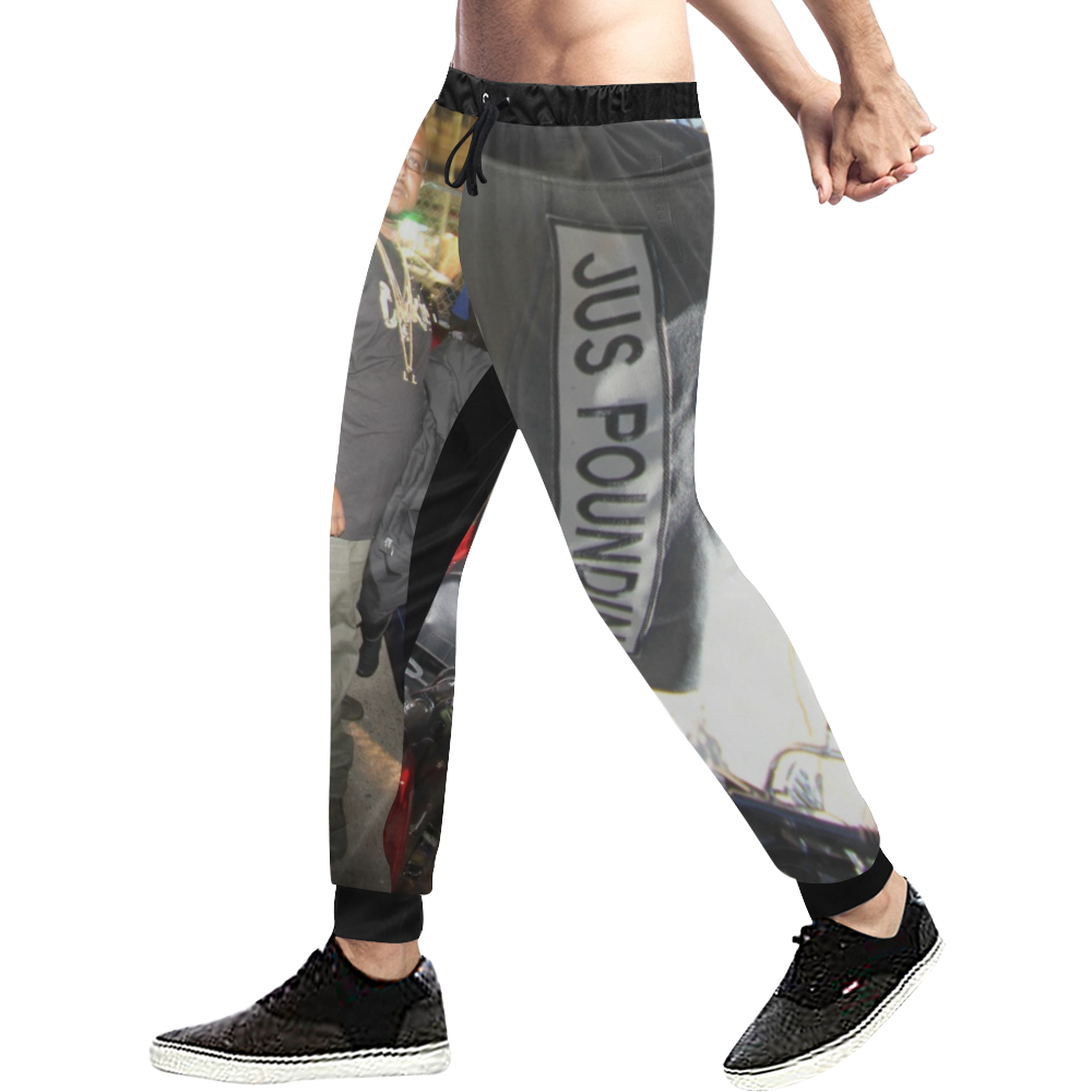 dt pants Men's All Over Print Sweatpants (Model L11)