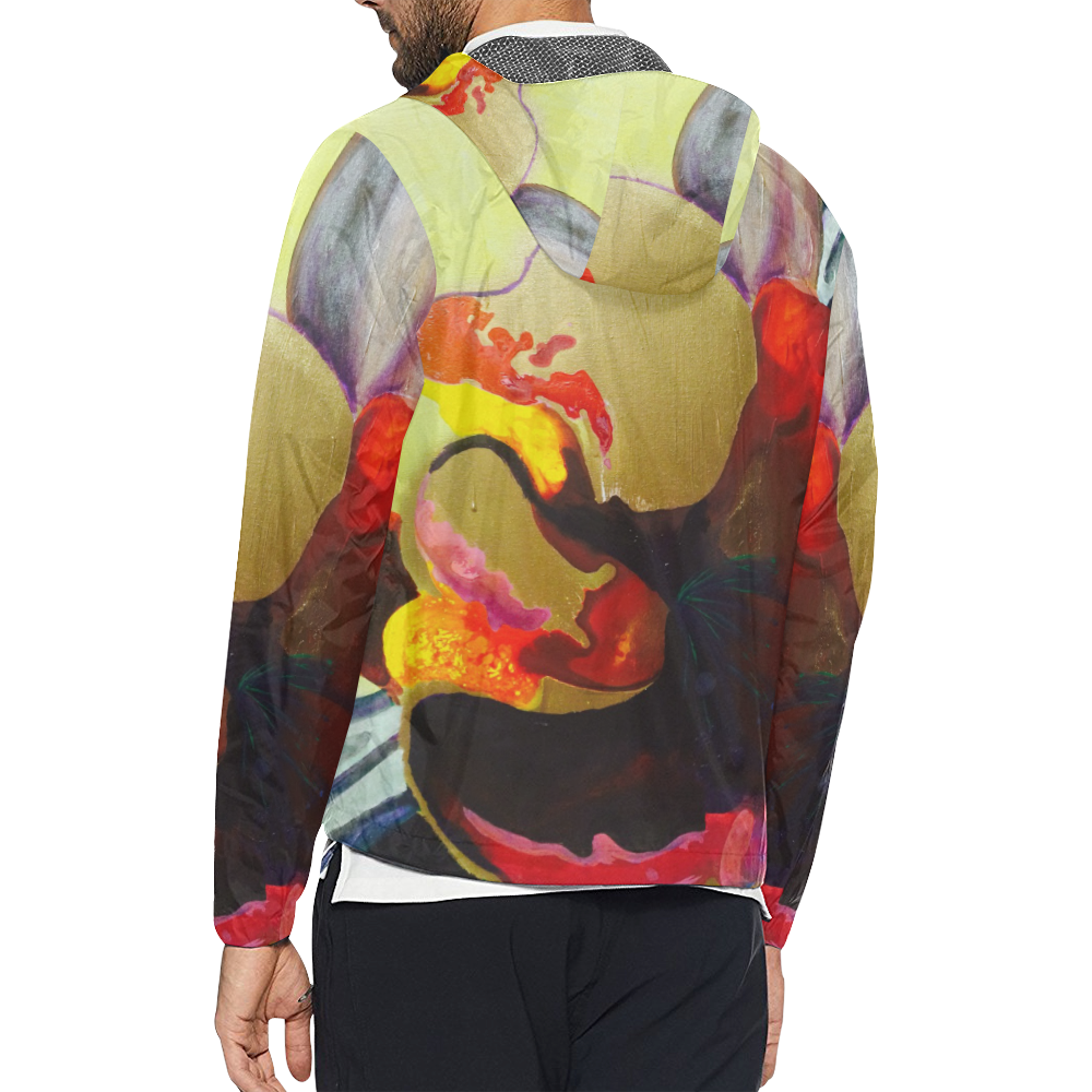 Burn the Flowers for Fuel Unisex All Over Print Windbreaker (Model H23)