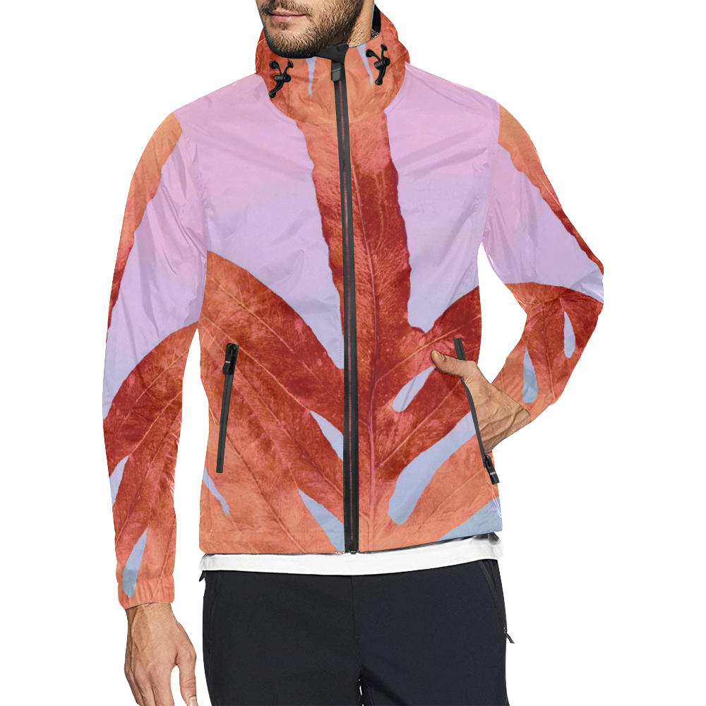Ppink nature red pantone Unisex All Over Print Windbreaker (Model H23)