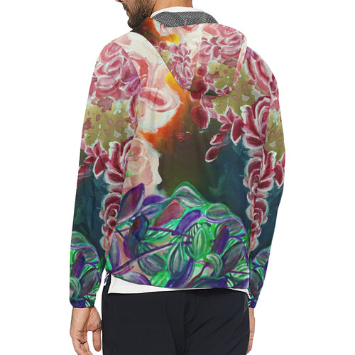 Ode to Creation Unisex All Over Print Windbreaker (Model H23)