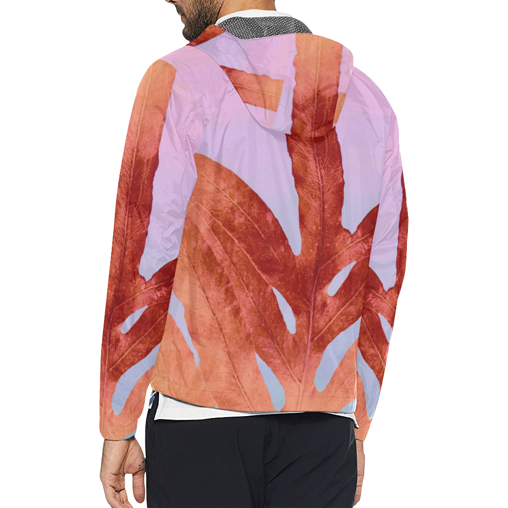 Ppink nature red pantone Unisex All Over Print Windbreaker (Model H23)