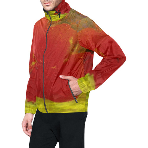 Abstract in Nature Unisex All Over Print Windbreaker (Model H23)